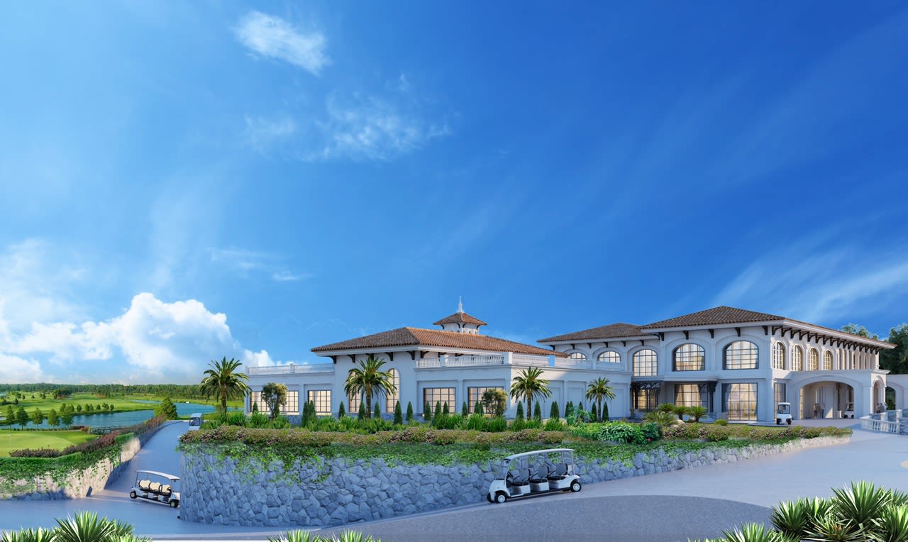 Phối cảnh Dự án Sân Golf Đông Triều.