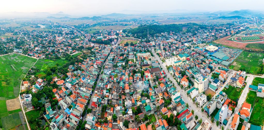 Một góc đô thị Đông Triều hôm nay.