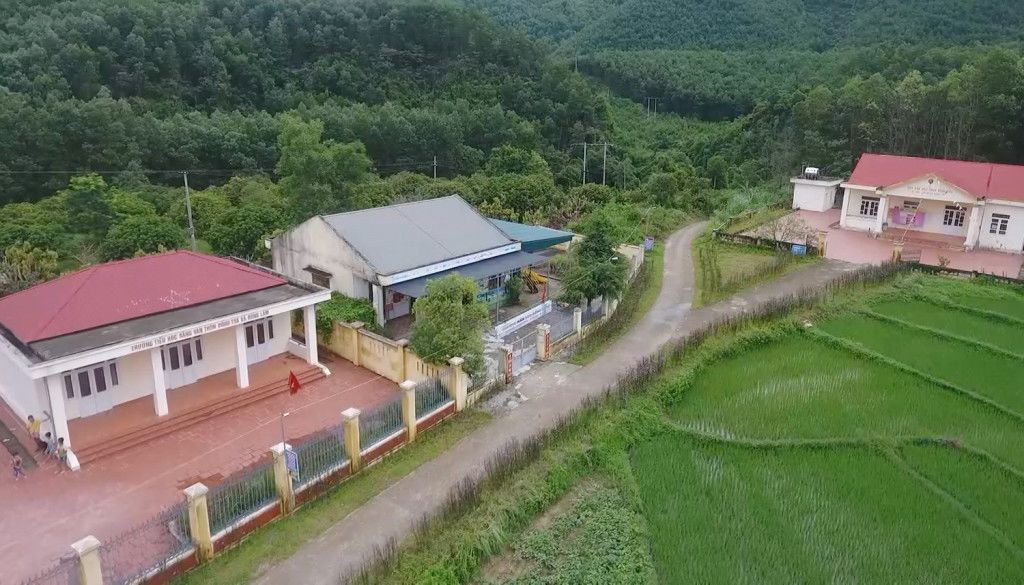 Thôn Đồng Trà (xã Đồng Lâm, TP Hạ Long) đã được đầu tư trạm phát sóng di động công nghệ 4G.